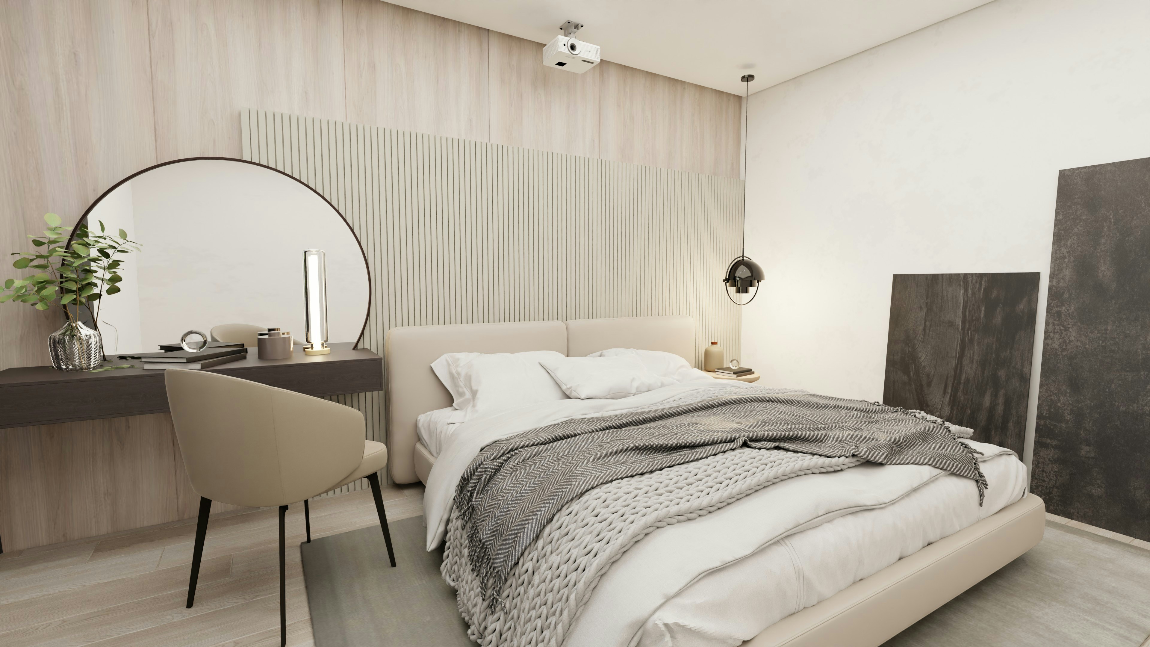 Double Light Room